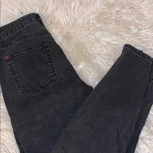 urban outfitters BDG black mom straight leg jeans - Picture 2 of 2
